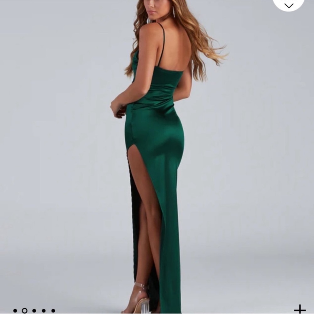 Windsor Satin Dress - Picture 2 of 3